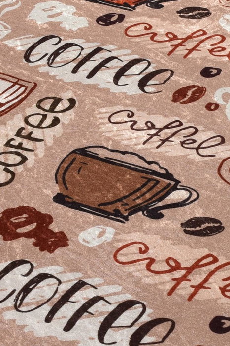 Conceptum Alfombra de Pasillo Cup Of Coffee Multicolor 80 x 150 cm Conceptum Alfombra de Pasillo Cup Of Coffee Multicolor 80 x 150 cm